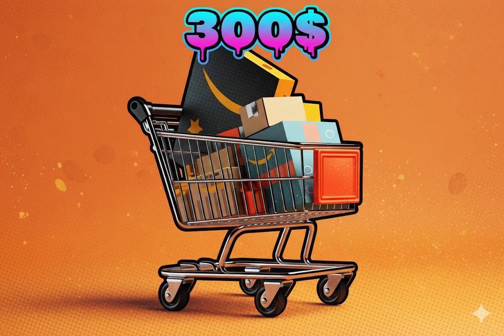 AMAZON 300$ GIFT CARD GLOBAL VERSION